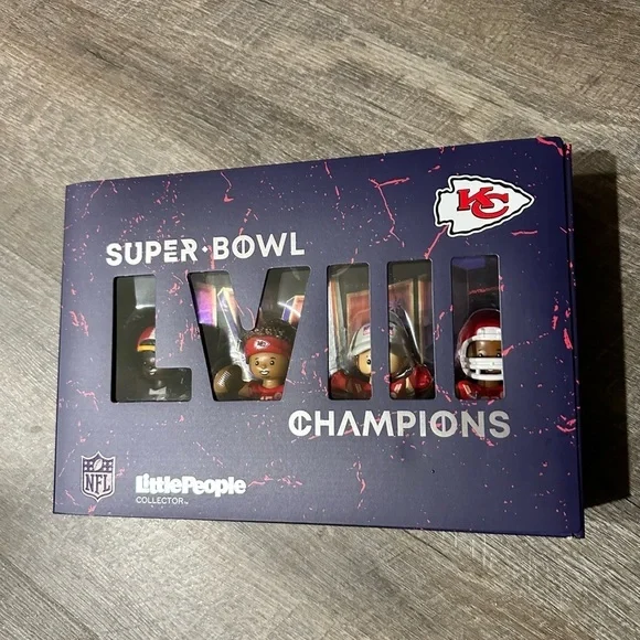 Little People Collector Super Bowl LVIII Champions Kansas City Chiefs Collectors - Picture 2 of 5